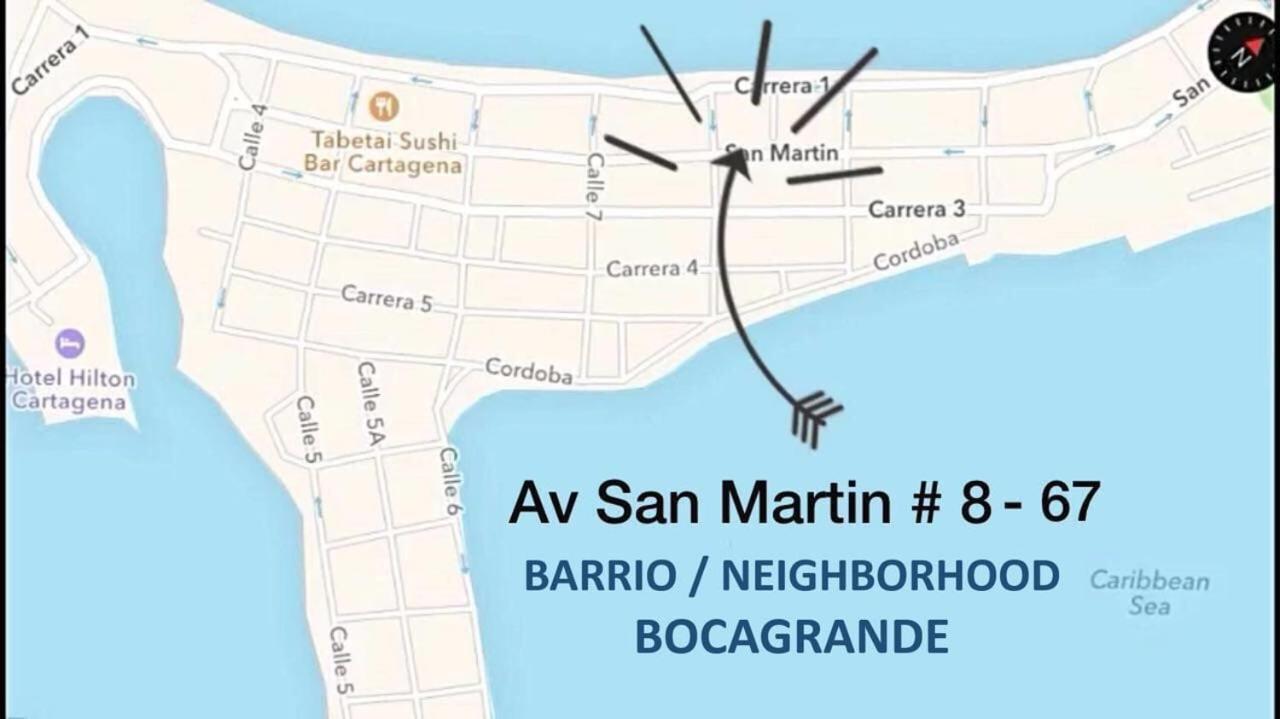 Studio Delfines / Bocagrande Cartagena Exteriör bild
